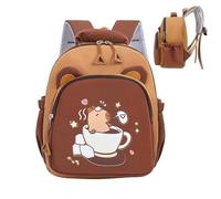 Generico Kids Backpack - Polyester Animal Bag | Adjustable Schoolbag