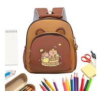 Generico Kids Backpack - Polyester Animal Bag | Adjustable Schoolbag