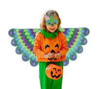 Generico Kids Bird Wings | Felt Animal Wings For Children | 50cm Radius Foldable, Windproof Costume Accessories For Masquerade, Dance, Party, Playtime, Halloween, Performance, Fun And Lightweight