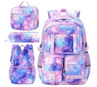Generico Kids Bookbag 3 Piece Set Cute Backpack With Pencil Case Reflective
