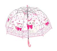 Generico Kids Bubble Umbrella - Clear Windproof Cartoon Dome For Ages 2-7
