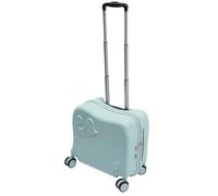 Generico Kids Carry On Luggage - Elephant Shaped Rolling Suitcase for Travel | ABS+PC+Rubber, Lightweight Shell with Smooth Wheels, Portable Carry On for Kids Boys Girls Travel