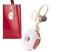 Generico Kids Donut Keychains | Woolen Fun Keychains For Kids | Donut Party Decorations, Party Favors For Ķids, Food Ṕarty Favors, Ķeychains F́or Wallet, Cell Phone, Bags, Backpack