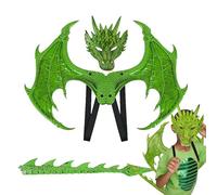 Generico Kids Dragon Costume Set Wing Tail Foam Halloween Cosplay