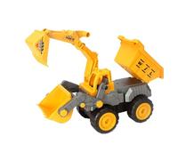 Generico Kids Excavator Toy - Multifunctional Shovel Vehicles, Learning Tool for Play, Wood Alternative Truck, Junior Builder Gear with High-Torque Motion, Hand-Eye Trainer for Digging and Loading