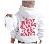 Generico Kids Felpa con Cappuccio/Sweatshirt Sweatshirt Calda per Sportswear Top A Tunica Bambina Stampa Festiva Carina Bambini Cartoon Maglia di Tuta Manica Lunga Bambine E Ragazze 4-15 Anni