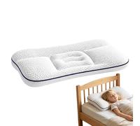 Generico Kids Pillow - TPE Fabric Shoulder Support | Orthopedic Cervical Spine Correction Pillows For Side Sleepers | Breathable Bedding For Boys Girls Homes Apartments Daycare Travel Cars Airplanes