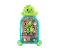 Generico Kids Pinball Machine, Dinosaur Pinball Game, Handheld Puzzle Toy, Rolling Maze Design, Ideal for Children, Early Learning, Travel Play, Indoor Fun, 7.09x3.15x11.81 inches