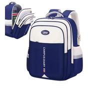 Generico Kids School Backpack - Canvas Bag With Adjustable Straps | Large