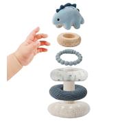 Generico Kids Stacking Rings - Soft Plush Sensory Developmental | Child Sensory Ring Tower Animals For Playroom Bedroom Daycare Kindergarten Classroom | Living Room Travel Indoor Outdoor