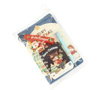 Generico Kids Stationery Set - Christmas Notebook Pen Keychain | Cute Holiday Supplies Fun Learning Tools for School, Home, Classroom, Study, Not Taking, Writing or Boys Girls