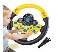 Generico Kids Steering Wheel Toy, 25x25x8cm Simulated Controller Copilot
