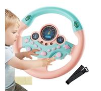Generico Kids Steering Wheel Toy, 25x25x8cm Simulated Controller Copilot