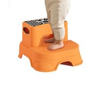 Generico Kids Stool For Bathroom - Kids Bathroom Step Stool | Non-Slip Portable Stepped Helper Chair | Non- Slip Stepped For Children Boys Girls Toilet Home House Washroom Kitchen Indoor Foot Family