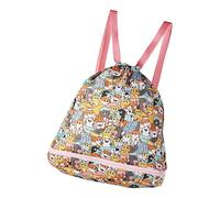 Generico Kids Swim Bag - Pool Bag Cute Cartoon Drawstring Backpack | Pool Backpack Dry And Wet Separation Swim Bag | Swimming Bags For Kids Towels Snacks Toys Beach Pool Travel School Sports