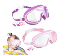 Generico Kids Swim Goggles - Wide View Swim Goggles for Kids,No Leaking Anti-Fog Eyewear Glasses for Beach Pool Snorkeling Diving Summer Girls Boys Children Toddler