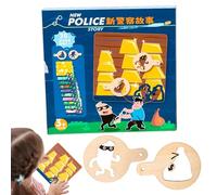 Generico Kids Table Card Game, Interactive Family Board Games, 8.66x8.66x0.71 Inches, Matching Cards Tabletop Set, Fun Learning Toy, Compact Design for Girls, Boys, and Toddler, Multicolor
