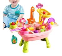Generico Kids Water Table - 25.5 inch Dinosaur Sand Water Play Toy Set