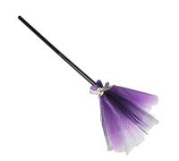 Generico Kids Witch Broom, Costume Toy Set, Cosplay Props For Trick-Or-Treat Playtime, Pretend Accessories, Toddler Boys Girls Haunted House Performance Festival Celebration, 31.5 inches