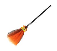Generico Kids Witch Broom - Prop di costume di Halloween | Toy Broomstick, cosplay finta da gioco per bambini, favore o scherzetto per la festa, Haunted House Stage Performance Decor
