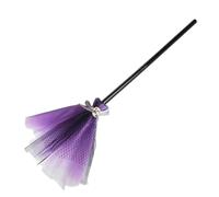 Generico Kids Witch Broom - Prop di costume di Halloween | Toy Broomstick, cosplay finta da gioco per bambini, favore o scherzetto per la festa, Haunted House Stage Performance Decor