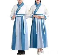 Generico Kimono Bambina Carnevale,Hanfu Costume in stile tradizionale cinese per bambini,da cosplay ragazzi e ragazze
