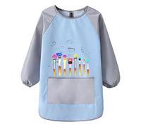 Genérico Kinder Malerschürze,Wasserdichte Malschürze Kinder schürze | Langlebig & Verstellbar Für Kunst Garten Küche Backen Erwachsene, Beige, M