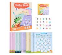 Generico Kindergarten Math Toy - Early Education Magnetic Number Learning, Science And Teaching Aid | Fun Number Array Educational Toy for Nursery, Travel, And Early Childhood Learning