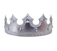 Generico King Adult - Tiara Corona In Tessuto Non Tessuto | Royal King Crowns, Birthday Party Kids Crowns For Costumes, Photography Prop Per Cosplay, Festa Di Compleanno, Gioco Di Ruolo, Performan