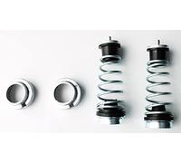 Generico Kit 1 Coppia Rialzo rialzi spessori Anteriori mm 30 + Molle Posteriori Stabilizzatrici di Carico per Panda 4x4 Prima Serie dal 1986 al 2003 FT30 + 0305