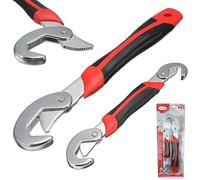 Generico kIT 2 Chiavi a Bussola Multifunzionali Multiuso Snap Grip Mono Blocco Universali Tutti i Tipi di Dadi e Bulloni Ideali Uso in Officine Professionali Casa Viti Diametro 9-32 mm