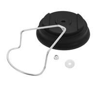 Generico Kit 4 Pezzi Accessori Base, Rondella e Dado per Tagliaerba e Decespugliatore Nero in Pp e Acciaio Facile da Installare per Giardino