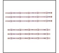 Generico KIT 6 BARRE LED TV PER SAMSUNG UN43TU8200FXZA