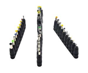 Genérico Kit adattatore universale per computer portatile da 34 pezzi: un set tutto | punte convertitore CC da femmina a maschio 5,5 x 2,1 mm | per viaggi, ufficio a casa, carico