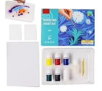 Generico Kit Artistico di Pittura marmorizzata Fatto a Mano, Kit di Pittura marmorizzata per Bambini, Kit di sull'acqua per Bambini, Le Migliori Idee di Giocattoli da per attività per A