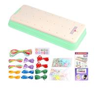 Generico Kit Braccialetti 'Amicizia - Set per Intrecciatura Fai da Te, Creatore di Gioielli con Corda a Mano, Strumento Completo per Tessitura, Artigianali Fatti a Mano per Appassionati di