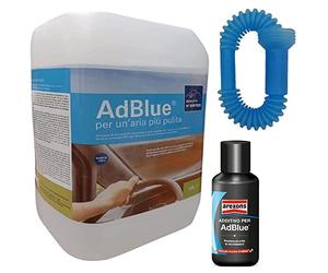 Generico Kit Cambio Completo Manutenzione ADBLUE per OTTIMIZZARE Il RENDIMENTO dei PROPULSORE Diesel. BIDONE 10 Litri Yara + ADDITIVO INCROSTAZIONI