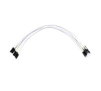 Generico Kit cavo di prolunga for bagagliaio del pannello frontale da 30 cm a manica singola(White)