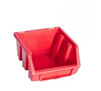 Generico Kit Contenitori 34 pz con Pannelli a Parete Rosso e Nero,Rosso,2.21kg,150811