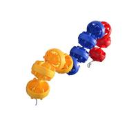 Generico Kit Corda Galleggiante indicatori corsia Piscina, utilizzato separare Recinzione Sicurezza Poco Profonda, Attrezzature divisori Professionali, for Piscina(Wire Rope,1 Meter)
