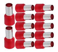 Generico Kit da 200 Pezzi Connettori Rapidi per Cavi in Rame, Terminali a Perno Isolati per Cablaggio Industriale, Morsettiere per Installazioni Elettriche in Armadi di Controllo ad Alta