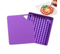 Generico Kit De Pince à éPiler Et Plateau - Outil De Tri Efficaçe | Plateau Organiseur Pour Perles à Repasser | Kit D'outils Précis Imprimés En 3d Pour Maison, Fêtes, Et Adultes