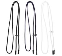 Generico Kit di 3 cordini Regolabili con Coulisse - Cordini con Chiusura a levetta e terminali per Felpe con Cappuccio, Pantaloni della Tuta, Giacche, riparazioni di Cucito