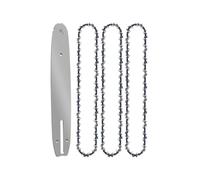 Generico Kit di aggiornamento for Motosega brushless da 12 Pollici Resistente Barra Guida Catena 45 DL con Passo a Basso Profilo da 3/8" Spessore del Dente Centrale da 0,050"(12-inch Set3)