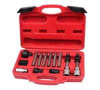 Generico Kit di Attrezzi per Puleggia 'Alternatore - Chiave Manuale Regolabile Antiscivolo - Estrattore per La Rimozione a Puleggia Auto,per Manutenzione Riparazione Auto Sostituzione E Garage