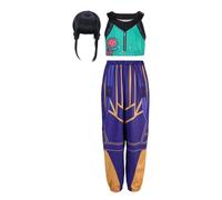 Generico Kit di costumi di Halloween per bambini, i demoni vestito con parrucca, per costumi di cosplay anime per eventi a tema Halloween Proms Stage Carnivals Feste