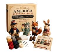 Generico Kit di Cucito per Animali in Feltro Creature di Stoffa da