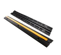 Generico Kit di dossi Artificiali per Il Controllo della velocità - Rampa di Sicurezza Resistente per parcheggi e Garage, Ideale per Uso pubblico e Zone Scolastiche - Migliora la Sicurezza Stradale e