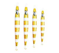 Generico Kit di Esche Artificiali da - Set di 4 Esche con Amo | Artificiali per Acque Dolci,per Pesce Gatto Acque Salate Dolci Barca Crappie Walleye Uomini Adolescenti