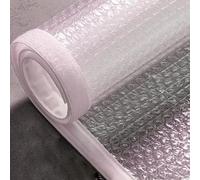 Generico Kit di Isolamento per Finestre in Plastica Contro Il Freddo, Copertura per Finestra Bolla Isolante Termico Trasparente per Le Finestre Pellicola Termica per Finestres W50-200cm(90x130cm)